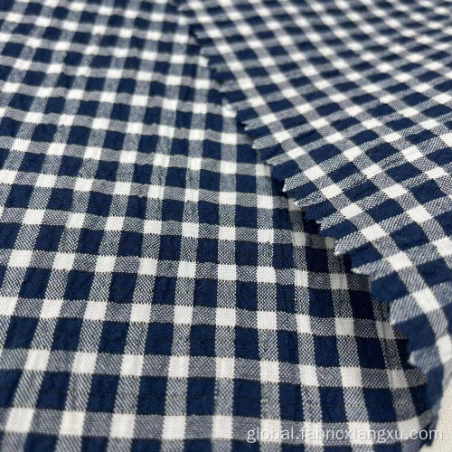 Cotton Plaid Fabric polyester cotton Yarn Dyed Flannel Plaid fabric Manufactory